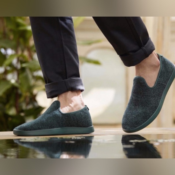 allbirds Shoes - Allbirds Grey Wool Lounger Slip On Loafers Size 8
